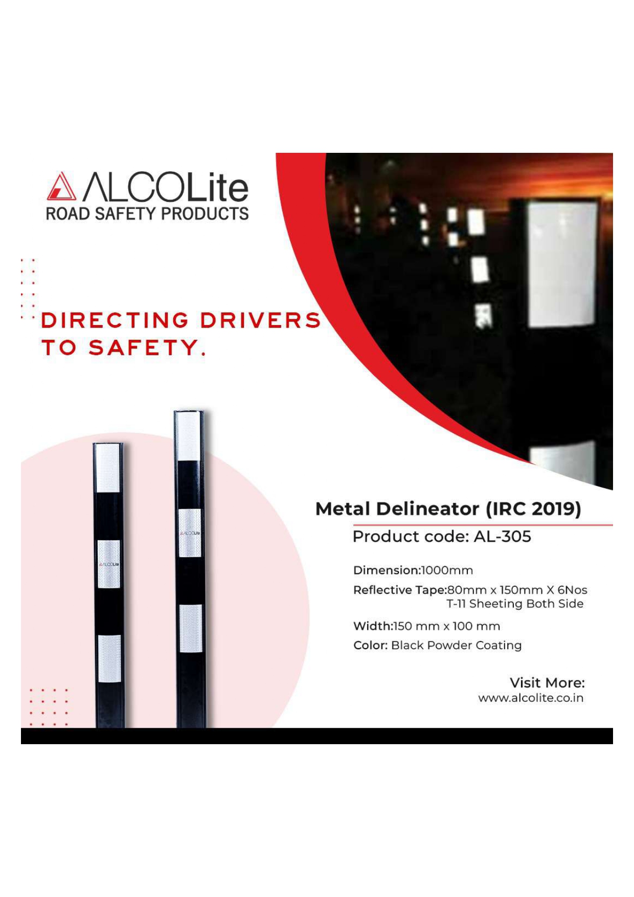 IRC 2019 AL 305 Delineator
